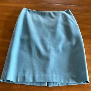 Ann Taylor Blue Wool blend Skirt